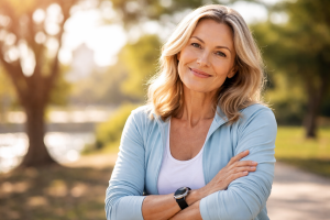 Woman_smiling_mid_forties_cardiovascular