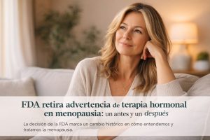 FDA retira advertencia de terapia hormonal en menopausia